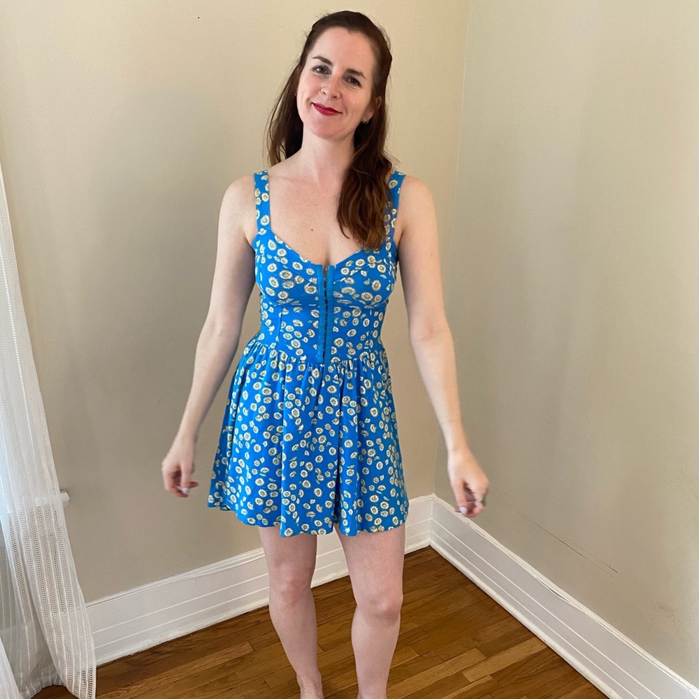 Topshop Summer Corset Dress